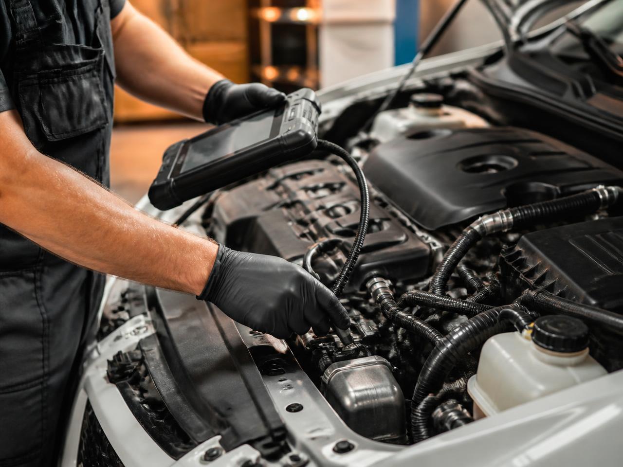 Diagnosticare auto în service